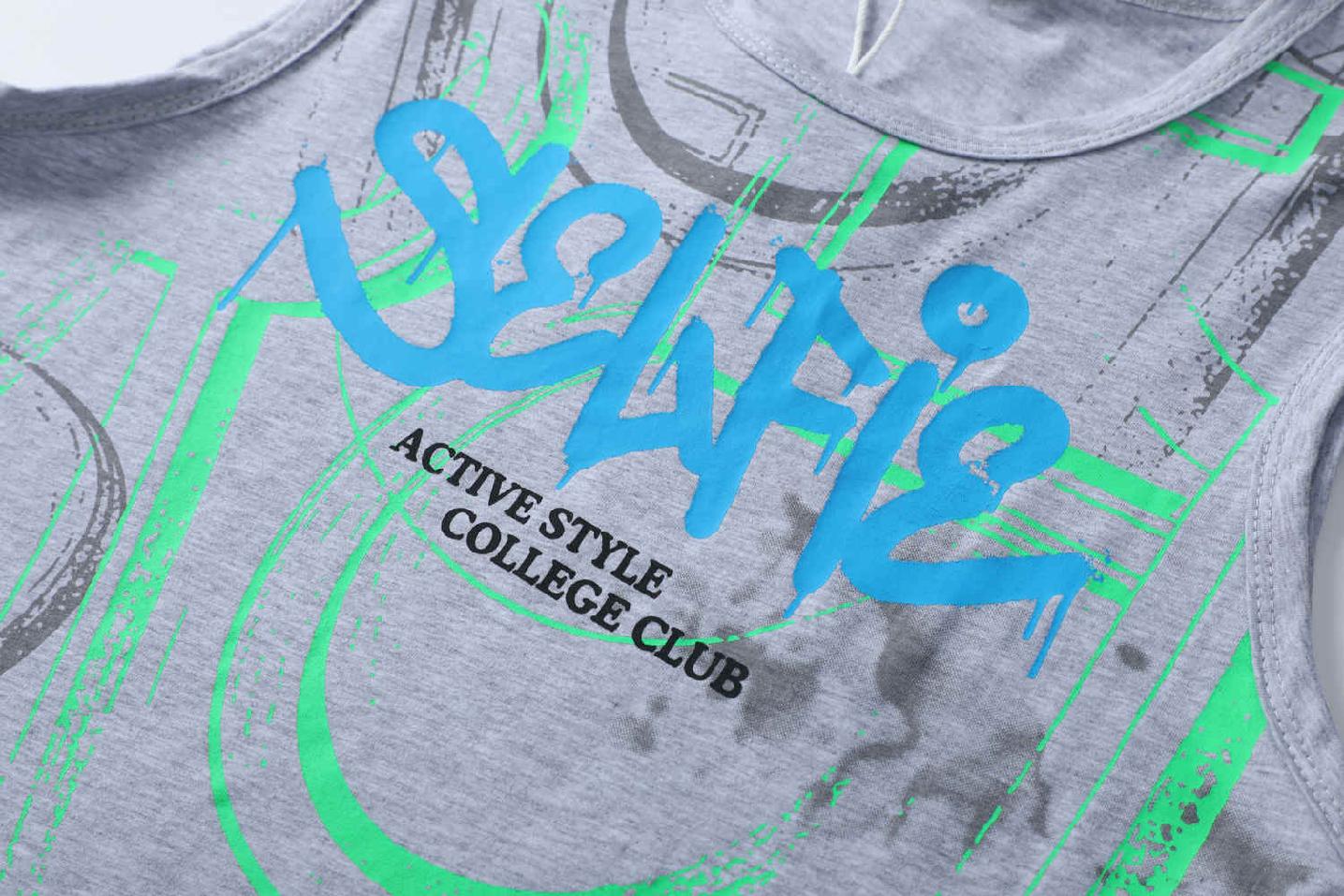 Chlapecké tílko Kugo DC9393 šedé